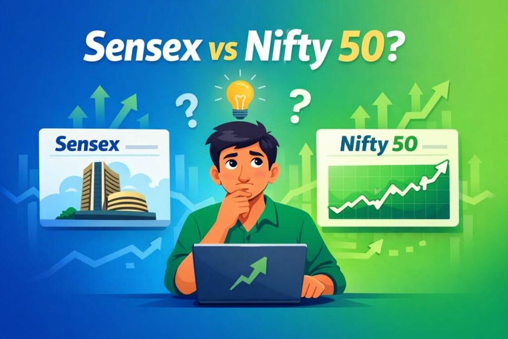 Sensex vs Nifty 50 difference explained